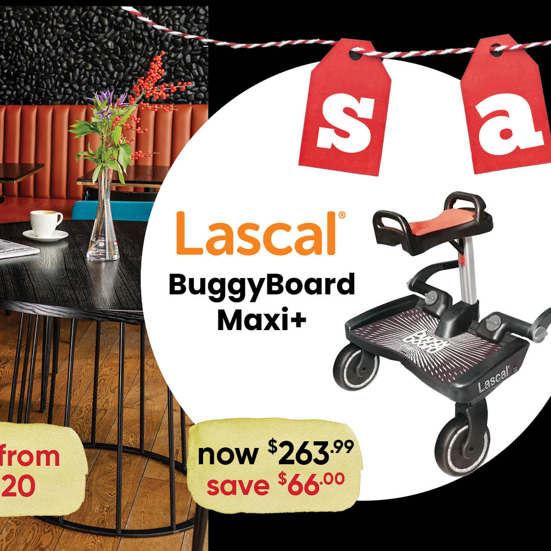 Save $66 on Lascal BuggyBoard Maxi+